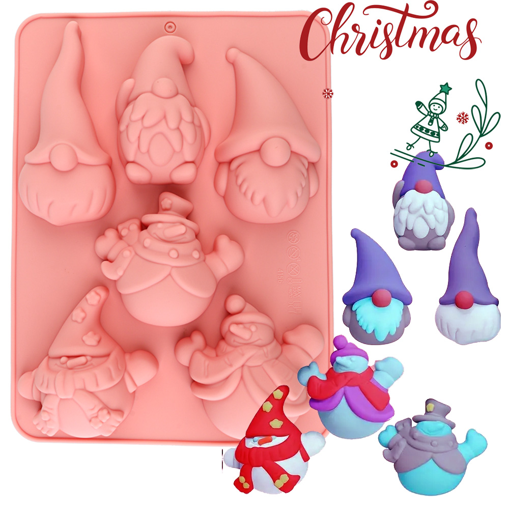 6-Cavity Christmas Gnome Cake  - Candle Making Tutorial ulasan dan harga