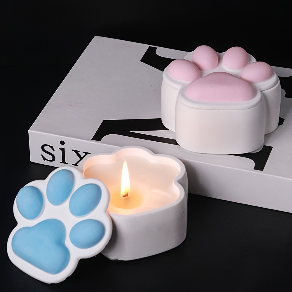 Cat Claw Storage Box Silicone  - Candle Making Jars With Lids ulasan dan harga