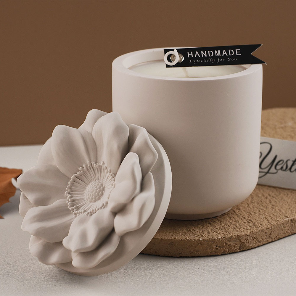 Sunflower Storage Box Silicone - Candle Making Jars With Lids ulasan dan harga