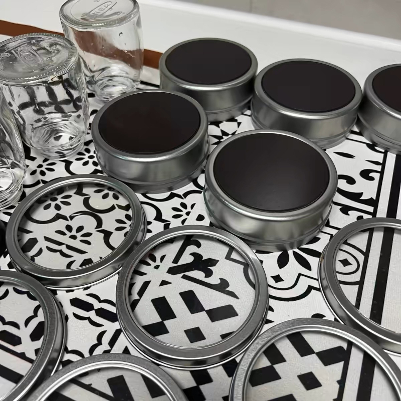 Magnetic Spice Tins with Clear - Tin Container Lid ulasan dan harga