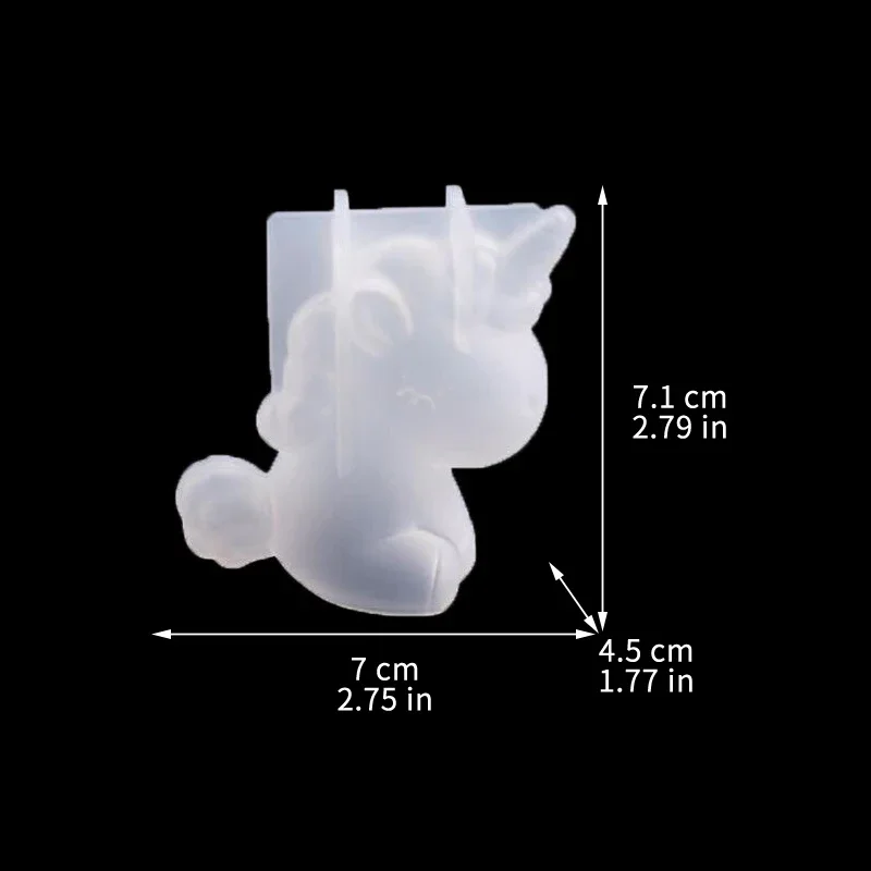 3D Geometric Silicone Unicorn  - Candle Making Tutorial ulasan dan harga