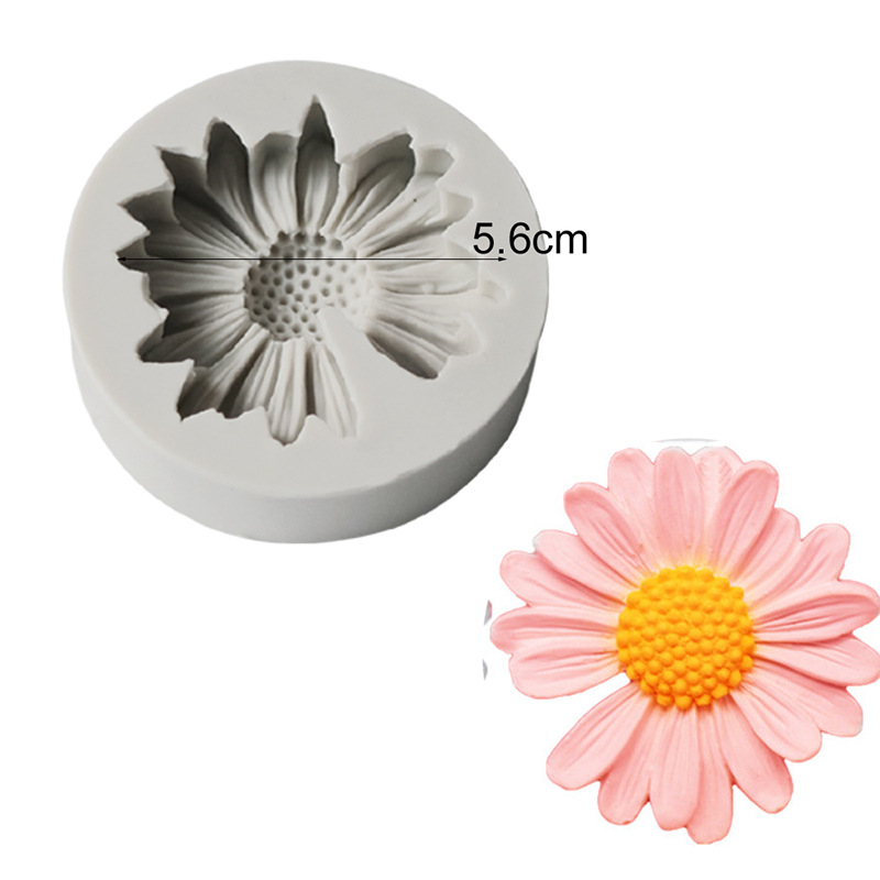 3D Daisy Flower Mold Sun Silic - Candle Making Tutorial ulasan dan harga
