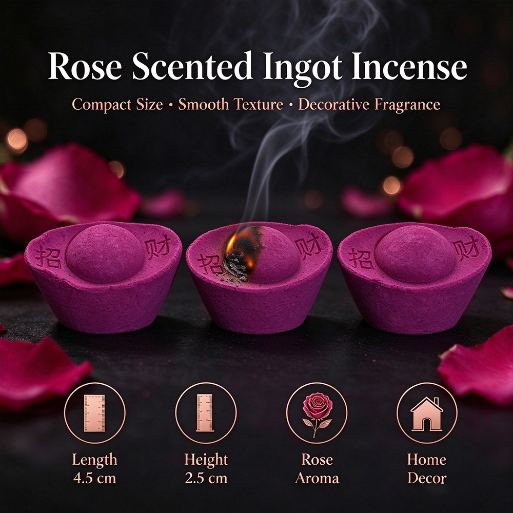 Rose-Flavored Large Gold Ingot - Candle Making Jug ulasan dan harga
