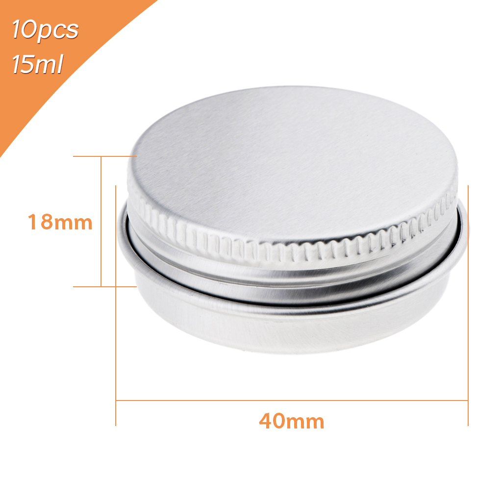 Cosmetic Container with Lid 15 - Tin Container Lid ulasan dan harga