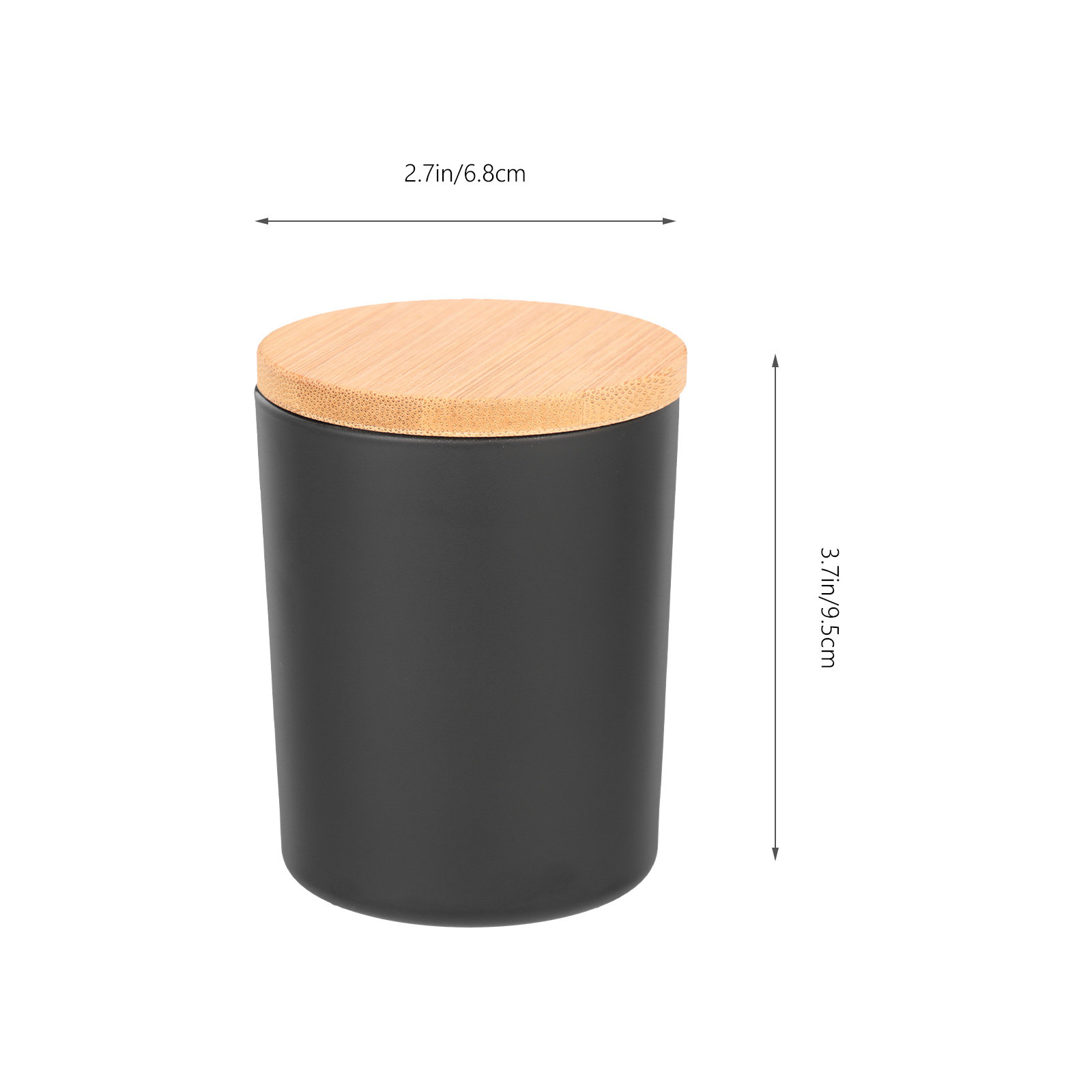 4 Piece Glass Candle Jars with - Candle Making Jars With Lids ulasan dan harga