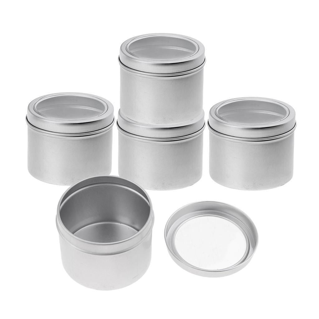 Empty Cosmetic Jars Aluminum T - Tin Container Lid ulasan dan harga
